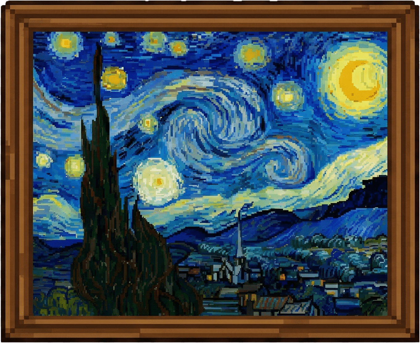 Starry Night Painting